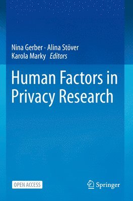 bokomslag Human Factors in Privacy Research
