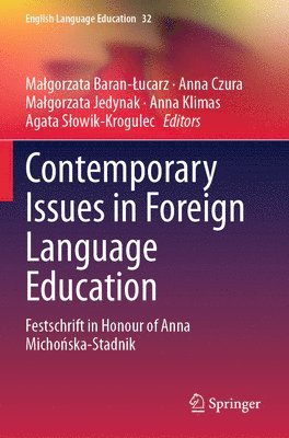 bokomslag Contemporary Issues  in Foreign Language Education