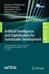 bokomslag Artificial Intelligence and Digitalization for Sustainable Development