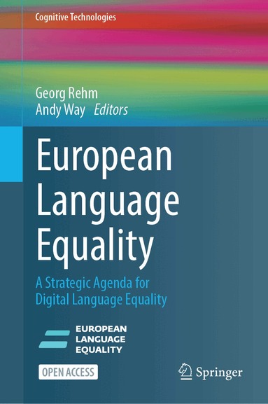 Georg Rehm, Andy Way - European Language Equality, Inbunden
