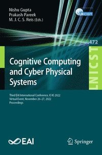 bokomslag Cognitive Computing and Cyber Physical Systems