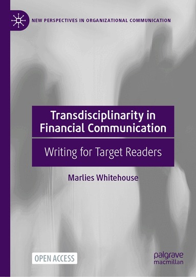 Marlies Whitehouse - Transdisciplinarity in Financial Communication, Inbunden