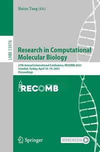 bokomslag Research in Computational Molecular Biology