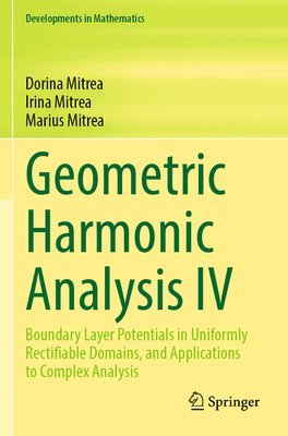 bokomslag Geometric Harmonic Analysis IV