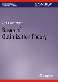 bokomslag Basics of Optimization Theory