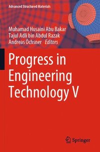 bokomslag Progress in Engineering Technology V
