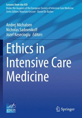 bokomslag Ethics in Intensive Care Medicine