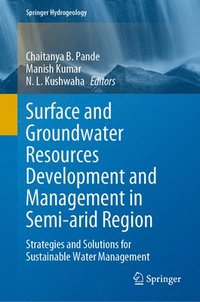 bokomslag Surface and Groundwater Resources Development and Management in Semi-arid Region