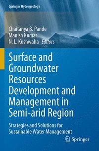 bokomslag Surface and Groundwater Resources Development and Management in Semi-arid Region