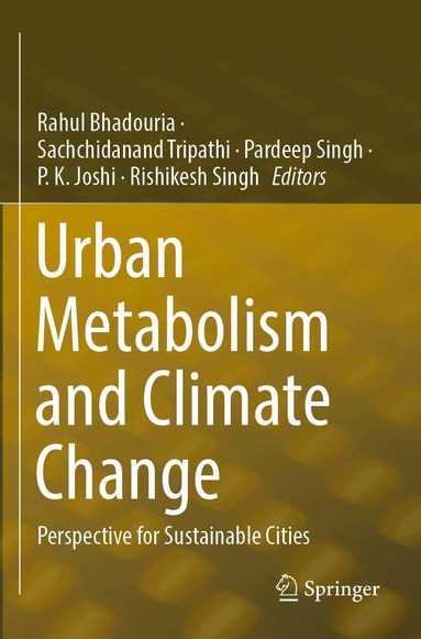 Rahul Bhadouria, Sachchidanand Tripathi, Pardeep Singh, P. K. Joshi, Rishikesh Singh - Urban Metabolism and Climate Change, Häftad