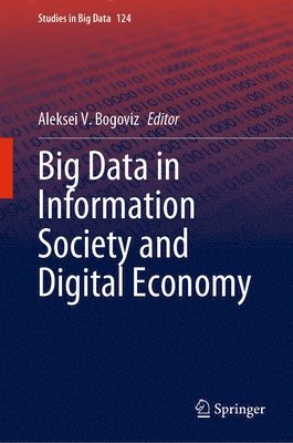 bokomslag Big Data in Information Society and Digital Economy