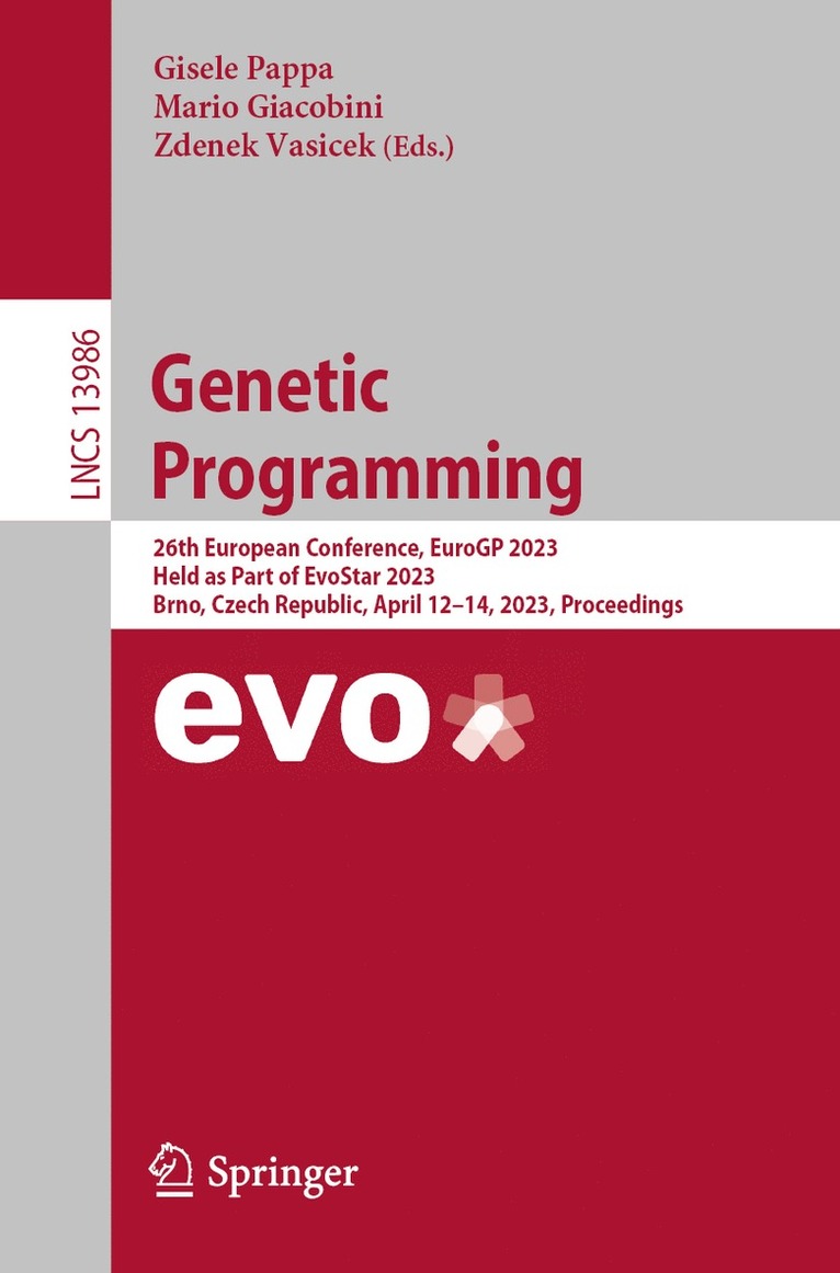 Gisele Pappa, Mario Giacobini, Zdenek Vasicek - Genetic Programming, Häftad