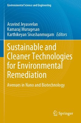 bokomslag Sustainable and Cleaner Technologies for Environmental Remediation