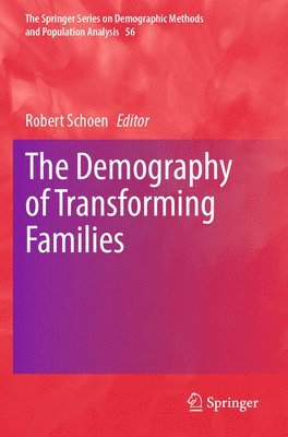 Robert Schoen - Demography of Transforming Families, Häftad