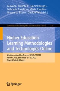 bokomslag Higher Education Learning Methodologies and Technologies Online