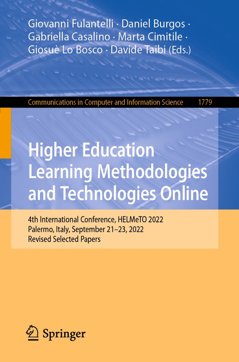 Higher Education Learning Methodologies and Technologies Online 1