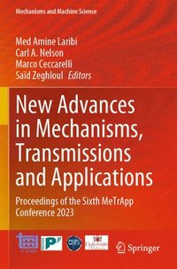 bokomslag New Advances in Mechanisms, Transmissions and Applications
