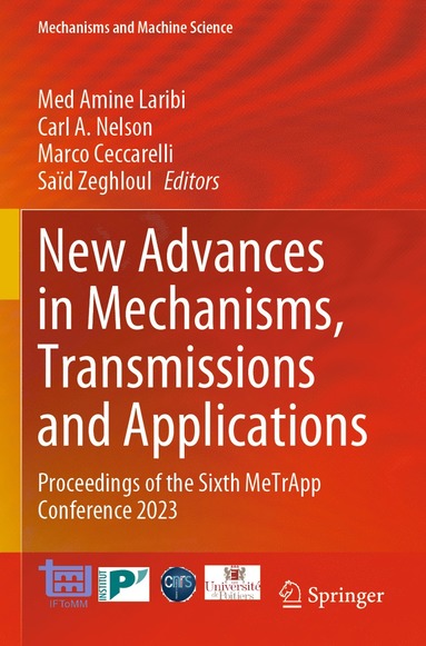 bokomslag New Advances in Mechanisms, Transmissions and Applications