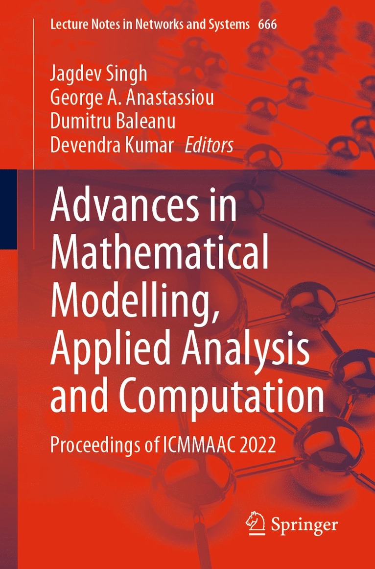 Advances in Mathematical Modelling, Applied Analysis and Computation 1