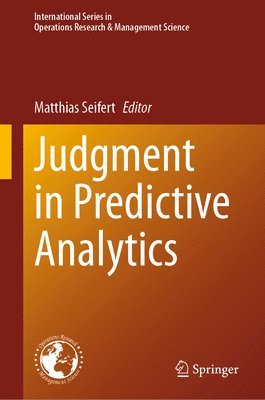 Judgment in Predictive Analytics 1