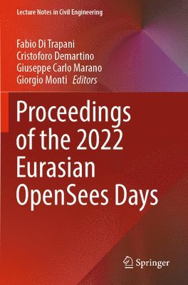 bokomslag Proceedings of the 2022 Eurasian OpenSees Days