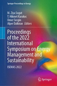 bokomslag Proceedings of the 2022 International Symposium on Energy Management and Sustainability