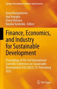bokomslag Finance, Economics, and Industry for Sustainable Development