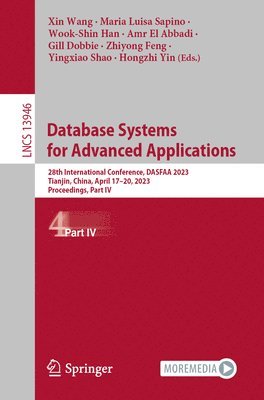 bokomslag Database Systems for Advanced Applications