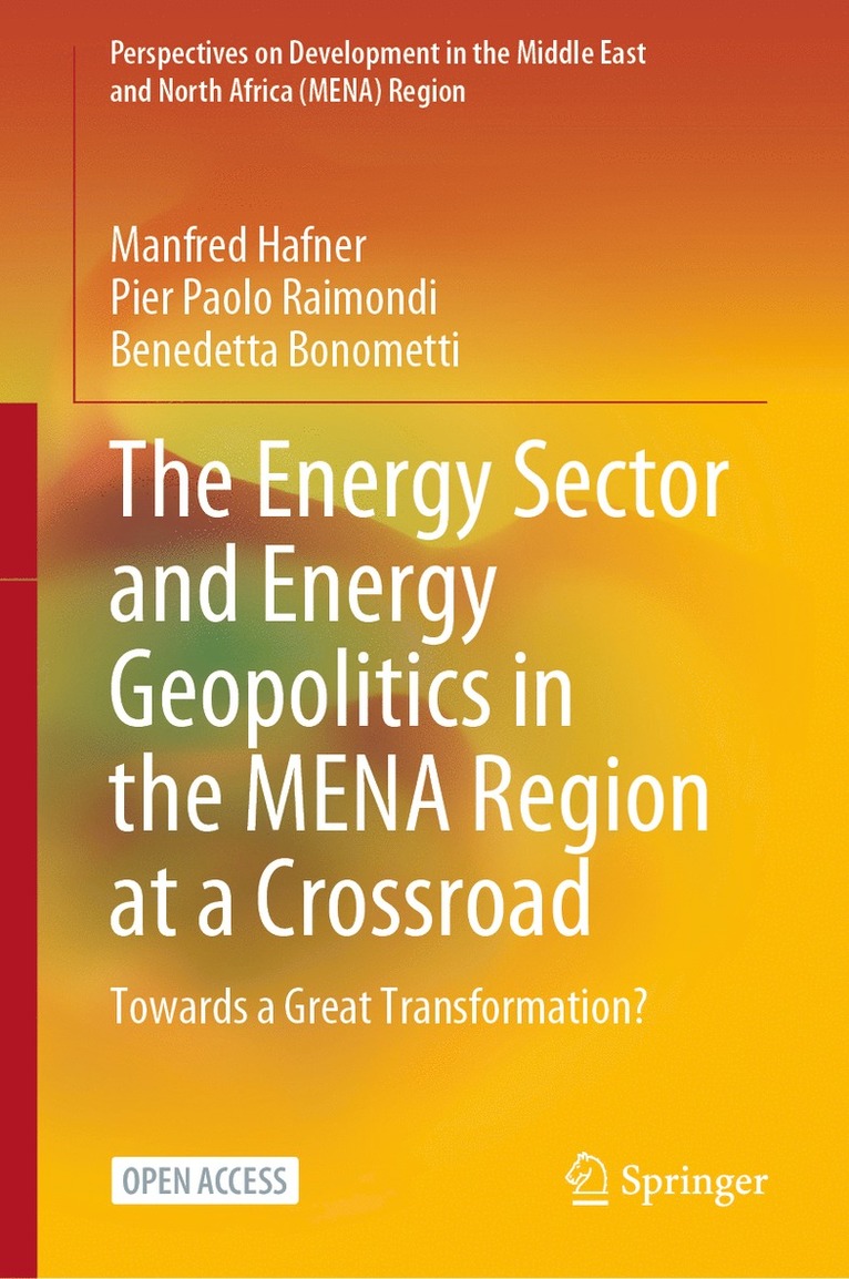 Manfred Hafner, Pier Paolo Raimondi, Benedetta Bonometti - Energy Sector and Energy Geopolitics in the MENA Region at a Crossroad, Inbunden