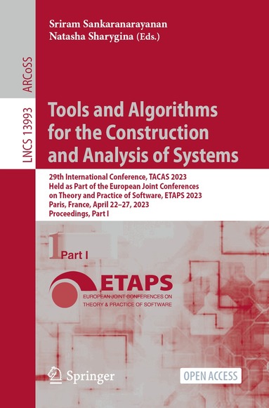 Sriram Sankaranarayanan, Natasha Sharygina - Tools and Algorithms for the Construction and Analysis of Systems, Häftad