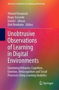 bokomslag Unobtrusive Observations of Learning in Digital Environments