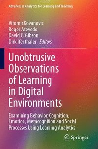 bokomslag Unobtrusive Observations of Learning in Digital Environments