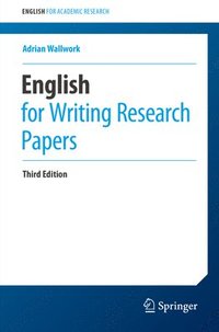 bokomslag English for Writing Research Papers