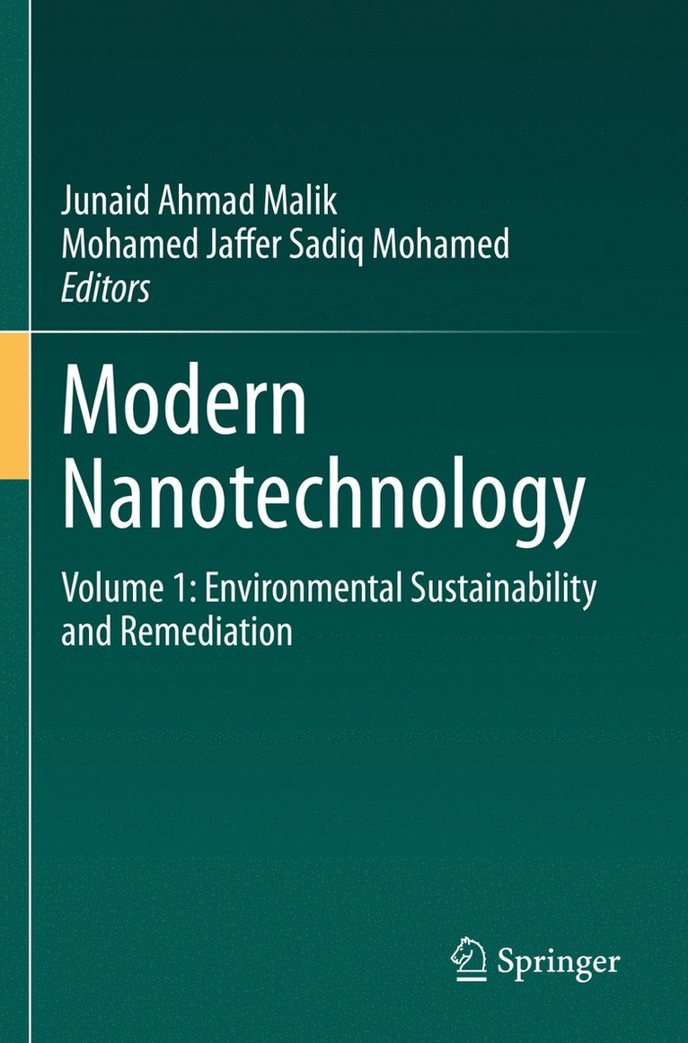 Junaid Ahmad Malik, Mohamed Jaffer Sadiq Mohamed - Modern Nanotechnology, Häftad