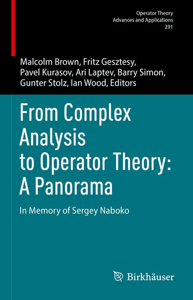 Malcolm Brown, Fritz Gesztesy, Pavel Kurasov, Ari Laptev, Barry Simon, Gunter Stolz, Ian Wood - From Complex Analysis to Operator Theory: A Panorama, Inbunden