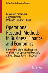 bokomslag Operational Research Methods in Business, Finance and Economics