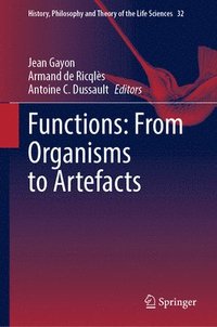 bokomslag Functions: From Organisms to Artefacts