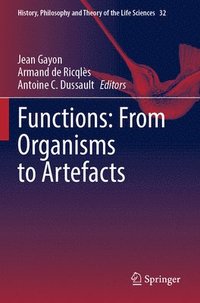 bokomslag Functions: From Organisms to Artefacts