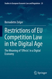 bokomslag Restrictions of EU Competition Law in the Digital Age