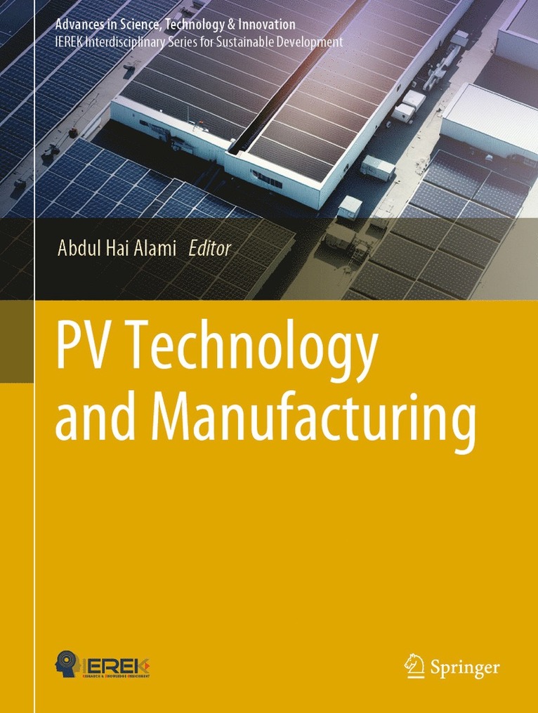 Abdul Hai Alami - PV Technology and Manufacturing, Inbunden
