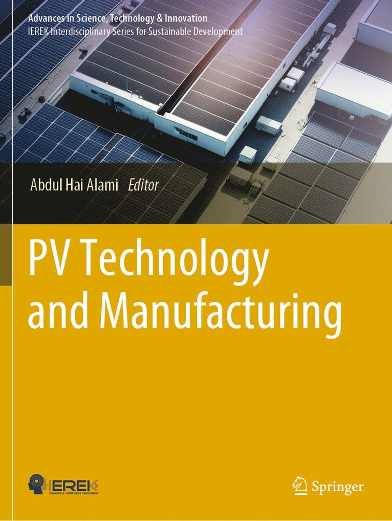 Abdul Hai Alami - PV Technology and Manufacturing, Häftad