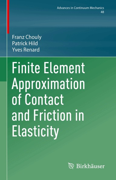 Franz Chouly, Patrick Hild, Yves Renard - Finite Element Approximation of Contact and Friction in Elasticity, Inbunden