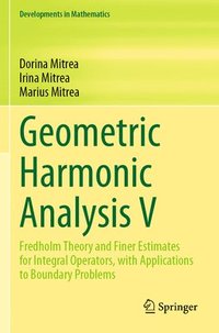 bokomslag Geometric Harmonic Analysis V