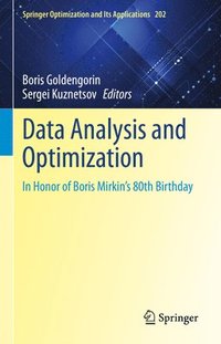 bokomslag Data Analysis and Optimization