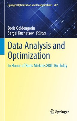 Data Analysis and Optimization 1