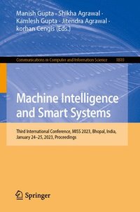 bokomslag Machine Intelligence and Smart Systems