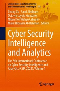 bokomslag Cyber Security Intelligence and Analytics