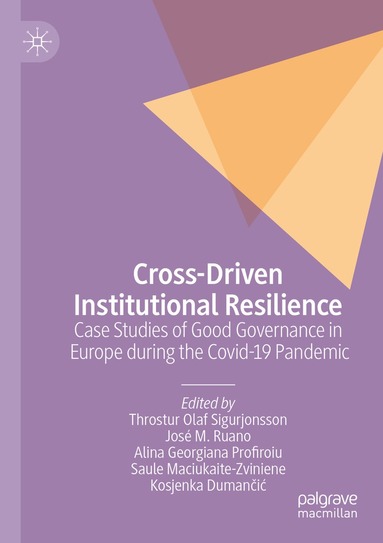 Throstur Olaf Sigurjonsson, José M. Ruano, Alina Georgiana Profiroiu, Saule Maciukaite-Zviniene, Kosjenka Dumančić - Cross-Driven Institutional Resilience, Häftad