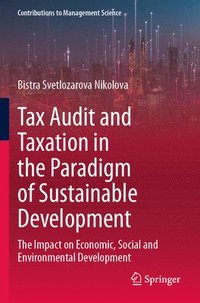 bokomslag Tax Audit and Taxation in the Paradigm of Sustainable Development