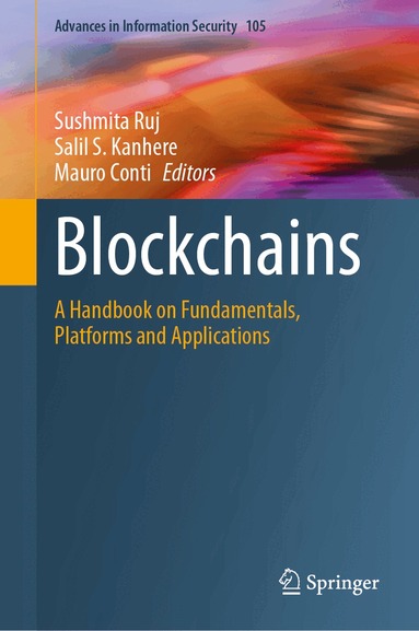 Sushmita Ruj, Salil S. Kanhere, Mauro Conti - Blockchains, Inbunden